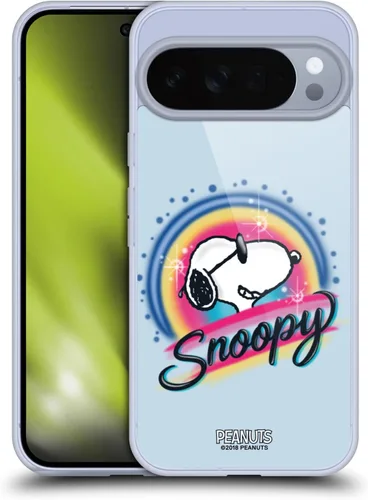 Vista 476 de Head Case Designs Officially Licensed Peanuts Beach Surf Snoopy Boardwalk Airbrush Gel Case [Military Grade Protection] Compatible with Google Pixel