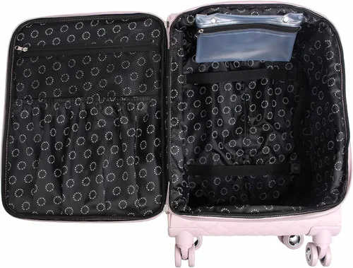 Vista 5 de BCBGeneration BCBG Perf-ECT equipaje Juego de maletas de 3 piezas Softside expandibles y ligeras, juego de viaje incluye 20 pulgadas, maleta