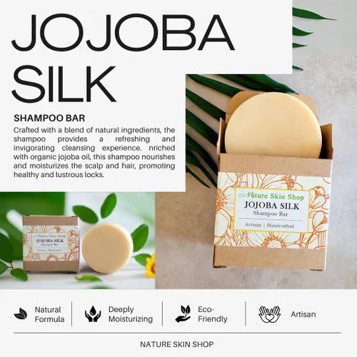 Vista 3 de Champú orgánico Jojoba champú acondicionador, champú sólido del pelo de la barra