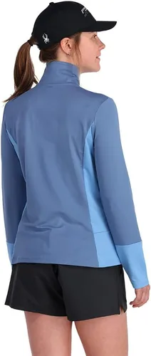 Vista 4 de Spyder womens Spyder Arc Graphene Tech Zip T-neck
