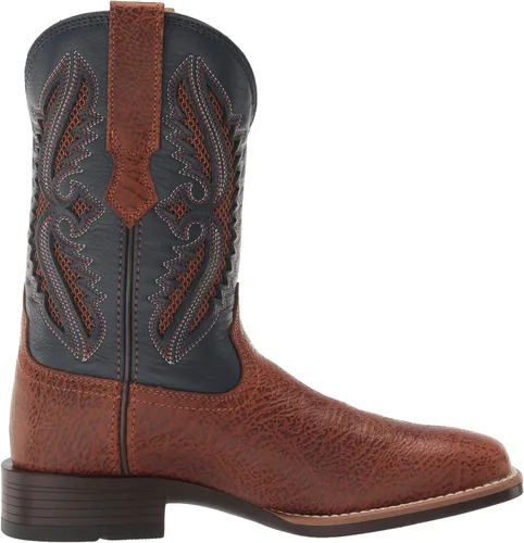 Vista 6 de Ariat Rowder Venttek 360 - Botas de punta cuadrada para hombre color azul marrón