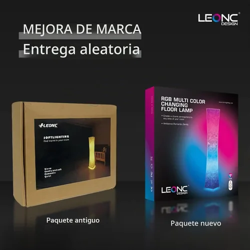 Vista 7 de LEONC RGB+CCT Lámpara de pie inteligente, 61 pulgadas, 1800 lm, control 61 pulgadas (RGB/remoto/Wifi/APP)