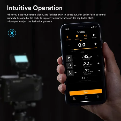 Vista 8 de Godox XProII-S - Disparador de flash inalámbrico para cámaras Sony, transmisor de flash inalámbrico TTL 2.4G HSS 1/8000S, función de transformación