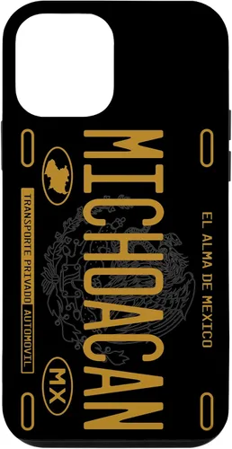 Vista 16 de Michoacano Michoacan Mexican State License Plate Phone Case for iPhone 17