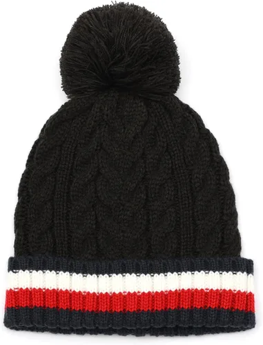 Vista 2 de Tommy Hilfiger Conjunto de sombrero y guantes de cable para niños