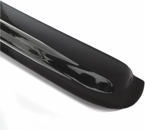 Vista 4 de Window Visor 4pcs Shade Rain Deflector Guard Front Rear Side Outside Mount Channel Style Modified Acrylic Dark Smoke Tint for Chevy for Equinox