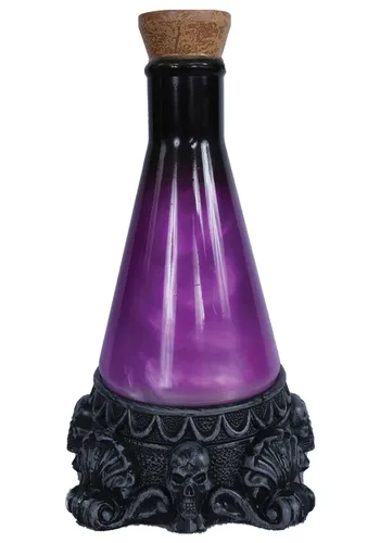 Vista 2 de Decoración de Botella de Poción de 12 Pulgadas con Luz Multicolor