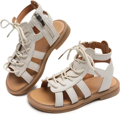 Vista 2 de Komfyea Sandalias planas de verano para niña (bebéniño pequeño)