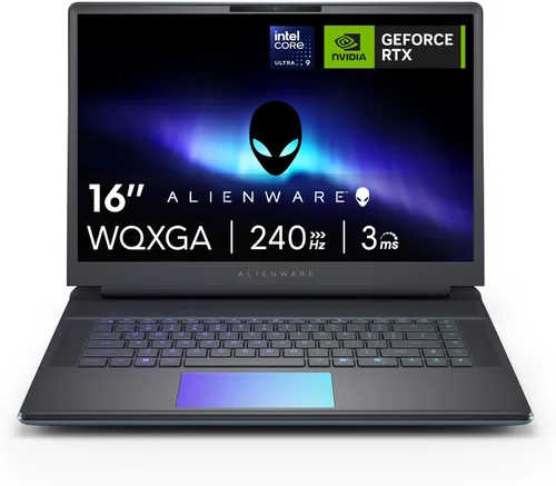 Vista 19 de Alienware Portátil para juegos 16 Area-51, RTX5070 Ti, Intel Core Ultra 9