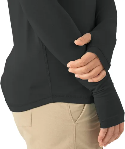 Vista 12 de Free Fly Camiseta de manga larga para mujer, protección solar UPF 50+, transpirable, ultrasuave, para mujer