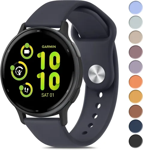 Vista 24 de Meliya Bandas compatibles con Garmin Vivoactive 5 / Vivoactive 3 Watch Band, Garmin Venu 2 Plus / Venu Sq / Venu Watch Bands para mujeres y hombres