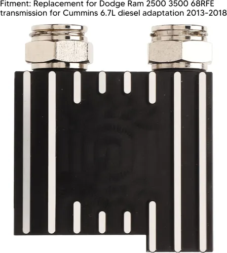 Vista 3 de Enfriador de transmisión termostática Bypass Upgrade para Dodge Ram 2500 3500, para Cummins 68RFE 6.7L