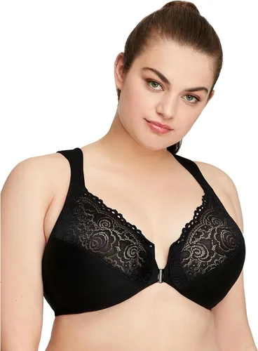 Vista 7 de Glamorise Women's Wonderwire Front-closure Bra Underwire #1245