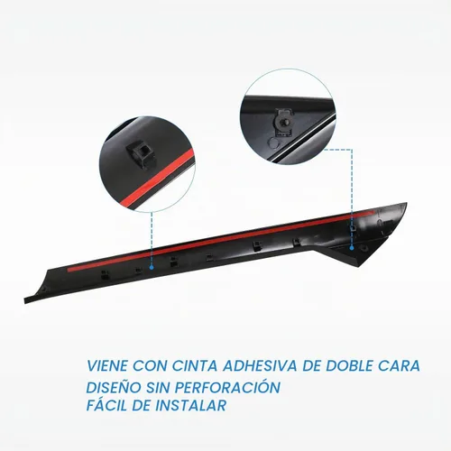 Vista 6 de Moldura del Panel del Pilar Exterior del Parabrisas Delantero Izquierdo (Lado del Conductor) de Repuesto para Ford Explorer 2011-2019 de 4 Puertas