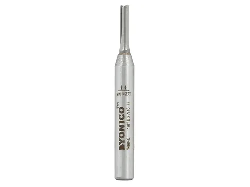 Vista 28 de Yonico Brocas de ruteadora, broca recta de 1 pulgada de diámetro X 1 pulgada de altura, vástago de 1/2 pulgada 14030