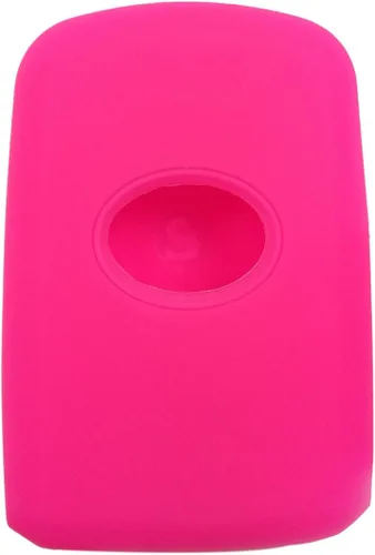 Vista 3 de 2 unids goma 4 botones llavero protector de entrada sin llave cubierta cubierta cubierta para 2016 2015 2014 Toyota Avalon Camry Corolla RAV4
