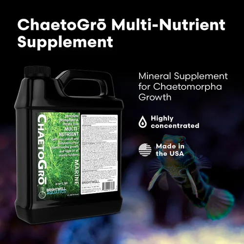 Vista 2 de Brightwell Aquatics Fertilizante líquido Chaeto Gro para Chaetomorpha, 2L