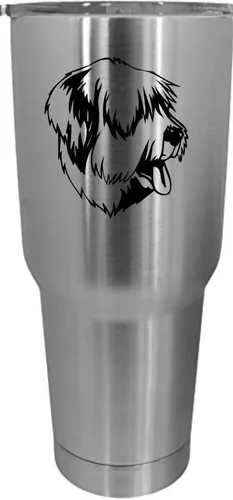 Vista 114 de Cairn Terrier - Vaso grabado con temática de perro, 30 onzas