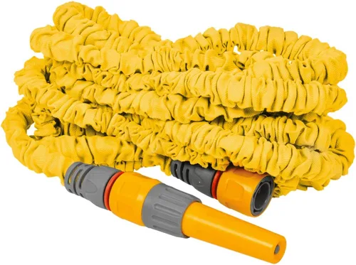 Vista 2 de HOZELOCK - Manguera extensible Superhoze de 24.6 ft: Manguera flexible, se estira hasta 3 veces la longitud original Con 2 accesorios Aquastop
