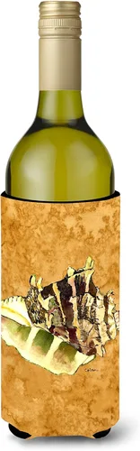 Vista 19 de Caroline's Treasures 8658CC - Funda plegable para bebidas o botellas, contenedor plegable con aislamiento para latas o botellas, multicolor Shells
