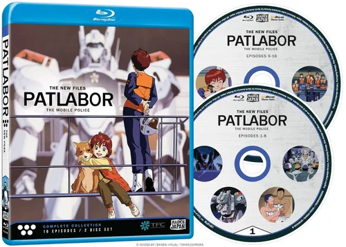 Vista 2 de Patlabor The New Files Blu-ray