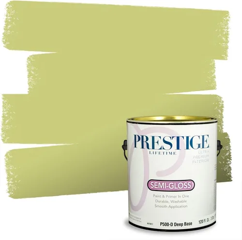 Vista 104 de PRESTIGE Pintura exterior e imprimación en uno, aventura, plano, 1 galón