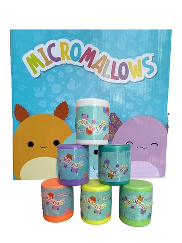 Vista 5 de Squishmallows Cápsula oficial Kellytoy Mystery Squad (contiene una micromalva de 2.5 pulgadas)