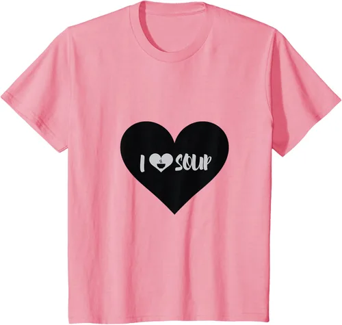 Vista 77 de I Love Soup - Camiseta de regalo con forma de corazón, Blanco, S Asfalto