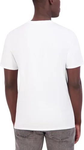 Vista 4 de Karl Lagerfeld Paris Mens Soft Crew Neck Tonal Logo Short Sleeve T-Shirt