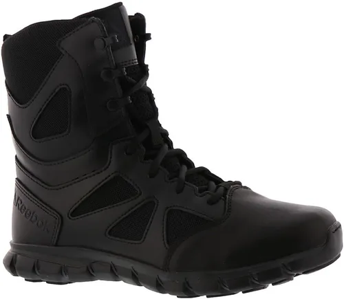 Vista 4 de Reebok Men's Rb8805 Sublite Cushion Soft Toe 8" Tactical Boot with Side Zipper Black Work & Safety
