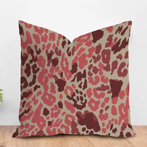 Vista 37 de ArogGeld Funda de almohada para sofá, guepardo y leopardo, estampado de leopardo, funda de cojín decorativa de granja para sala de estar