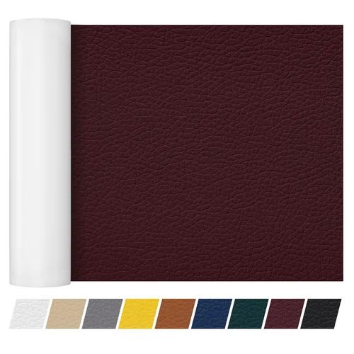 Vista 72 de Cinta de parche de reparación de cuero de 4 x 60 pulgadas, cinta autoadhesiva fuerte para muebles, sofás, sillones, asientos de automóvil, armarios