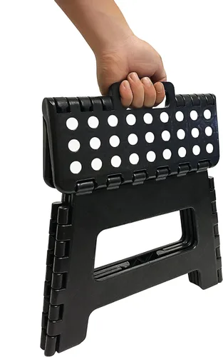 Vista 3 de Taburete plegable de 9" (negro)