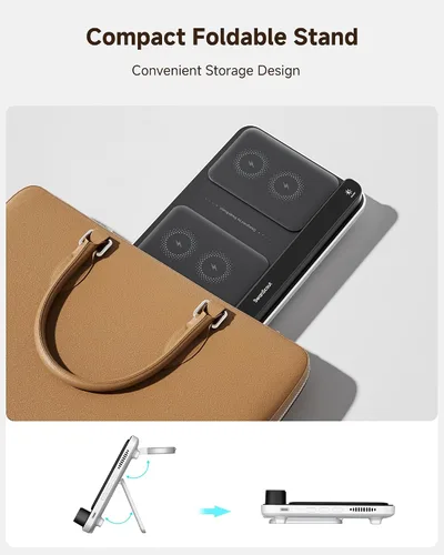Vista 7 de Estación de carga dual de teléfono, cargador inalámbrico para Google Pixel 9a/9 Pro/9/8 Pro/7 Pro (no para 9 Pro Fold), para Pixel Watch 3/2/Fitbit