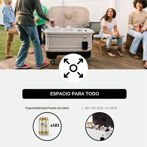 Vista 3 de Igloo Hard Cooler Polar & Party Bar Series Insulated Ice Chests