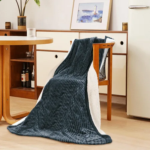 Vista 6 de JET'S HOME Manta térmica de 50 x 60 pulgadas, manta eléctrica de franela con certificación ETL, lavable a máquina, con 9 niveles de calefacción, 10