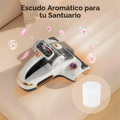 Vista 6 de JIGOO T600 Accesorios, Aroma Capsule Floral Delight x3, para aspiradora de colchón de cama T600
