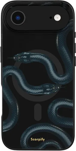 Vista 107 de SCORPIFY - Funda para iPhone 17 Pro Max Leopardo negro transparente LP-Negro Transparente Leopardo
