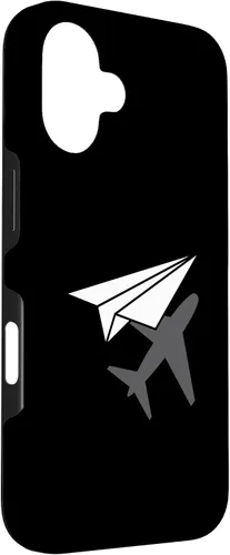 Vista 3 de iPhone 16 Paper Airplane - Papel Airplane Maker Paper Crafting Lover Case
