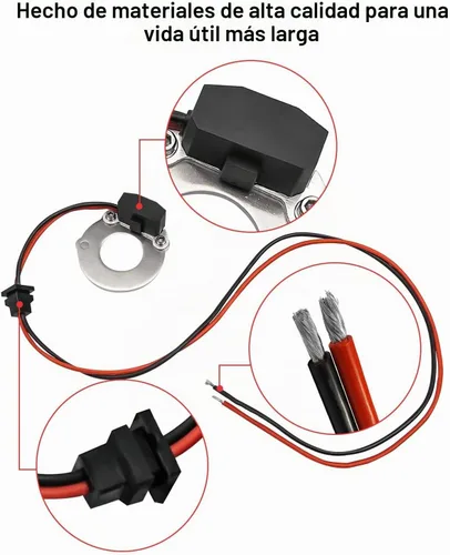 Vista 3 de Kit de conversión de encendido 1847A apto para Volkswagen VW 4 cilindros Bosch 009