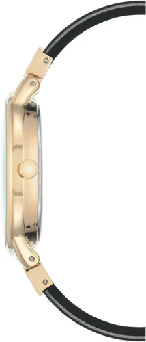 Vista 3 de Anne Klein Reloj de pulsera de resina acentuada con cristal prémium para mujer