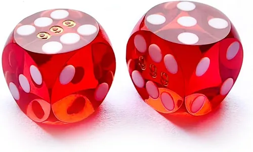 Vista 10 de Bescon Dice Dados de precisión pequeños profesionales de 0.500 in (1/2 pulgada) con número de serie aleatorio, mini dados de corte de precisión