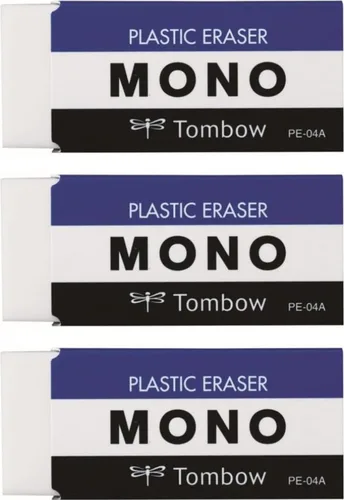 Vista 10 de Tombow Mono Mono PE04 Borrador de lápiz, 30 piezas PE-04A-30P Mono Pe04 30pcs