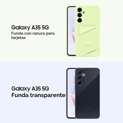 Vista 9 de SAMSUNG Teléfono celular Galaxy A35 5G Serie A, teléfono inteligente Android desbloqueado de 128 GB, pantalla AMOLED, sistema avanzado de triple
