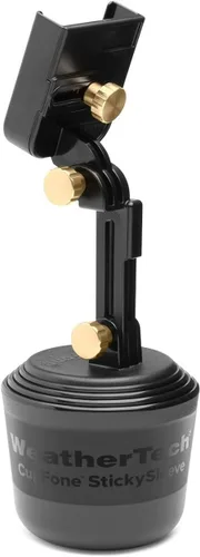 Vista 15 de WeatherTech CupFone, Soporte Universal de Portavasos para Teléfono en Coches – Ajuste Ajustable y Seguro con Acceso Abierto para Carga – Compatible