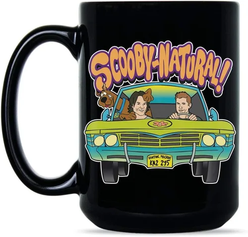 Vista 4 de We Got Good Scoobynatural Taza de café Scooby Natural