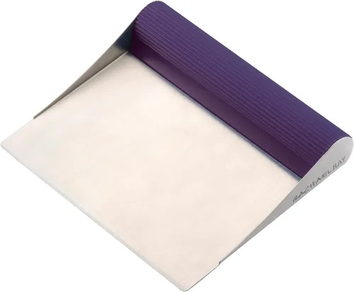 Vista 7 de Rachael Ray Cucina Tools & Gadgets - Raspador de banco, Agave Blue