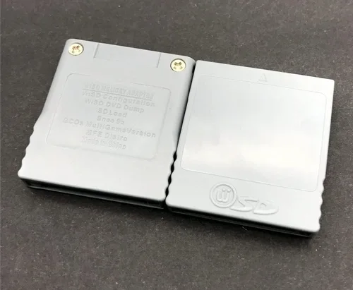 Vista 3 de Adaptador de adaptador para lector de tarjetas flash de memoria SD para consola Nintendo Wii NGC Gamecube