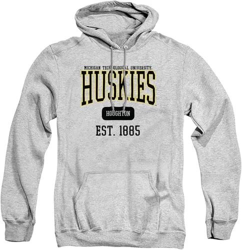 Vista 87 de LOGOVISION Colección de sudaderas con capucha unisex con diseño oficial de Collegiate Est. Date para hombres y mujeres