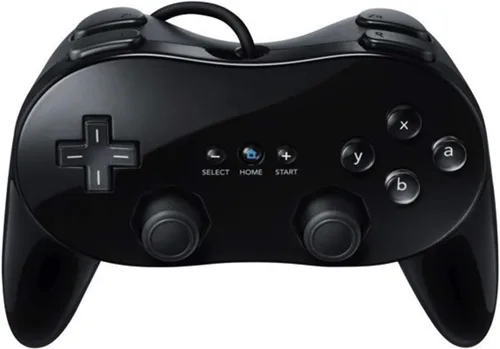 Vista 2 de Beastron Nueva consola de control Classic Pro GampadJoypad para Nintendo Wii WiiU 2